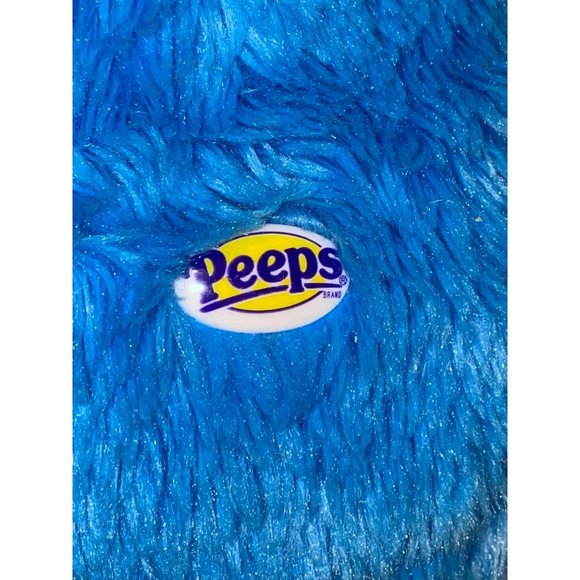 Peeps Plush Bunny Rabbit Chick Blue Stuffed Animal Toy Easter 16” Marshmallow - Picture 4 of 7